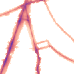 Night-time road noise heatmap for SW2 1LR