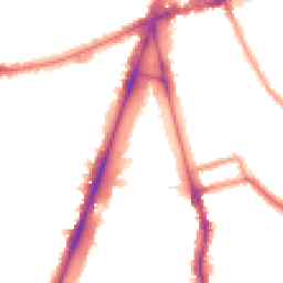 Night-time road noise heatmap for SW2 1SS
