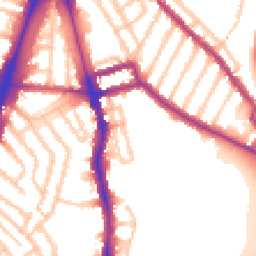 Daytime road noise heatmap for SW2 2TB
