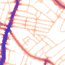 Daytime road noise heatmap for SW2 3AG