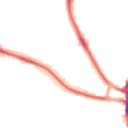 Night-time road noise heatmap for SW2 3PN