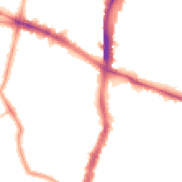Night-time road noise heatmap for SW2 4AE