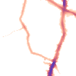 Night-time road noise heatmap for SW2 4AY