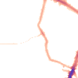 Night-time road noise heatmap for SW2 4BJ