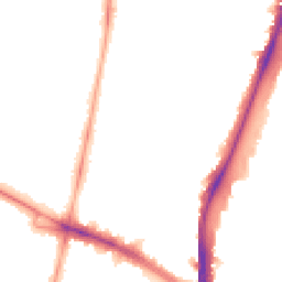 Night-time road noise heatmap for SW2 4DR