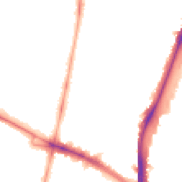 Night-time road noise heatmap for SW2 4JE