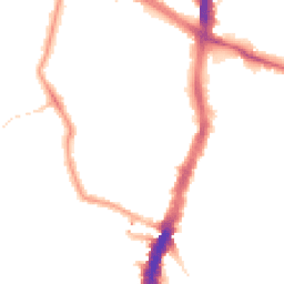 Night-time road noise heatmap for SW2 4NU
