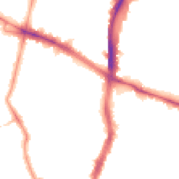 Night-time road noise heatmap for SW2 4QD