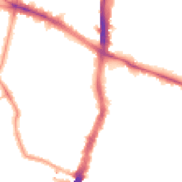 Night-time road noise heatmap for SW2 4QN