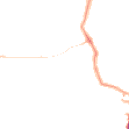 Night-time road noise heatmap for SW2 4XP