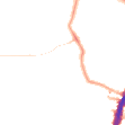 Night-time road noise heatmap for SW2 4XS