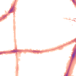 Night-time road noise heatmap for SW2 5RD