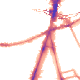 Night-time road noise heatmap for SW2 5SA