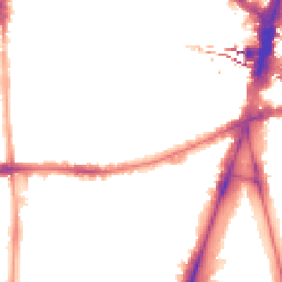 Night-time road noise heatmap for SW2 5SY