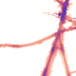 Night-time road noise heatmap for SW2 5TE