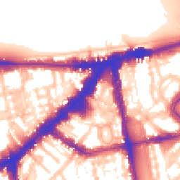 Daytime road noise heatmap for SW3 1DB