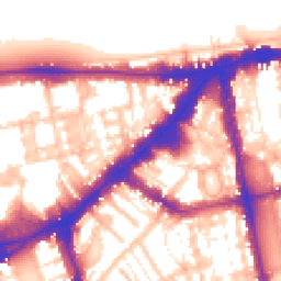Daytime road noise heatmap for SW3 1JJ