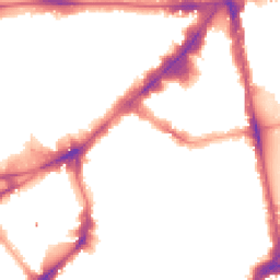 Night-time road noise heatmap for SW3 1LH