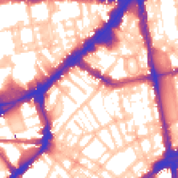 Daytime road noise heatmap for SW3 1LJ