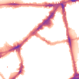 Night-time road noise heatmap for SW3 1LN