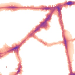 Night-time road noise heatmap for SW3 1NQ