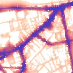 Daytime road noise heatmap for SW3 1NZ
