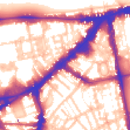 Daytime road noise heatmap for SW3 1PA