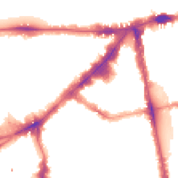 Night-time road noise heatmap for SW3 1PU