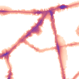 Night-time road noise heatmap for SW3 1RH