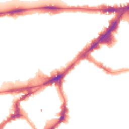 Night-time road noise heatmap for SW3 2AA