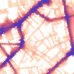 Daytime road noise heatmap for SW3 2LB