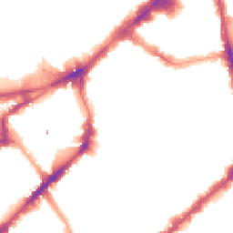 Night-time road noise heatmap for SW3 2NQ