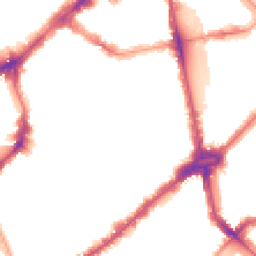 Night-time road noise heatmap for SW3 2QN