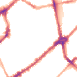 Night-time road noise heatmap for SW3 2QU