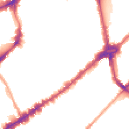 Night-time road noise heatmap for SW3 3BS