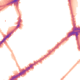 Night-time road noise heatmap for SW3 3HA