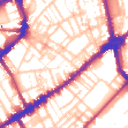 Daytime road noise heatmap for SW3 3HU