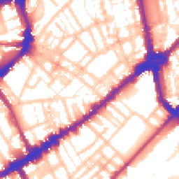 Daytime road noise heatmap for SW3 3JD