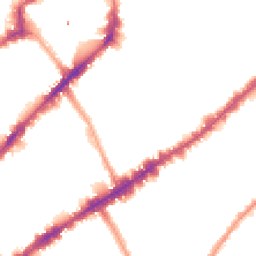 Night-time road noise heatmap for SW3 3RS
