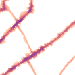 Night-time road noise heatmap for SW3 3RT