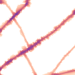 Night-time road noise heatmap for SW3 3SR