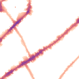 Night-time road noise heatmap for SW3 3TA