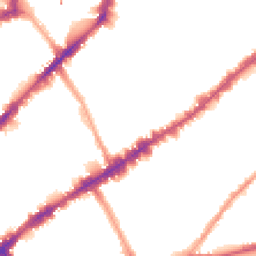 Night-time road noise heatmap for SW3 3TY