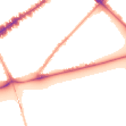 Night-time road noise heatmap for SW3 4JH