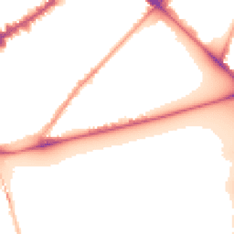 Night-time road noise heatmap for SW3 4LH