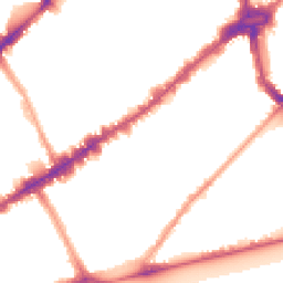 Night-time road noise heatmap for SW3 4NG
