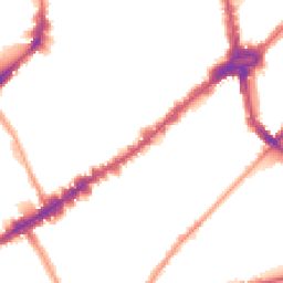 Night-time road noise heatmap for SW3 4TR