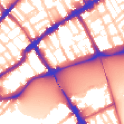 Daytime road noise heatmap for SW3 5AX