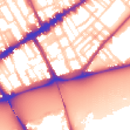 Daytime road noise heatmap for SW3 5QU