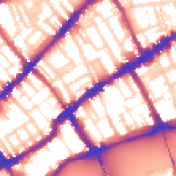 Daytime road noise heatmap for SW3 6DT